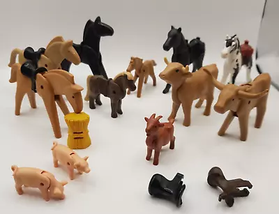 Buy Playmobil Bundle Farm Zoo Animals Figures Job Lot X12 • 8.49£