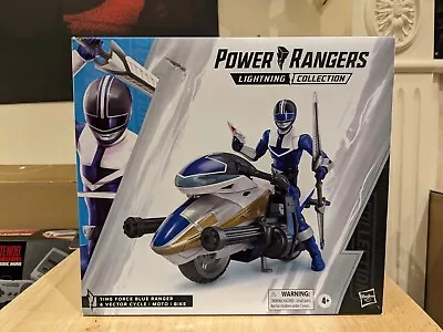 Buy Power Rangers Lightning Collection - Time Force Blue Ranger Unopened Damaged  • 60£