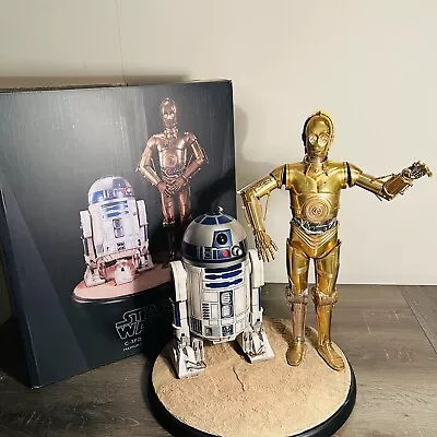 Buy Sideshow Star Wars C-3PO & R2-D2 Premium Format Figure In Box VGC • 995£