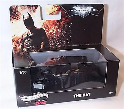 Buy Batman The Bat Hotwheels The Dark Knight Elite One 1-50 Scale Mib • 12.95£