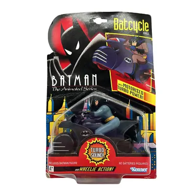 Buy Batman The Animated Series Batcycle By Kenner MOC • 69.99£