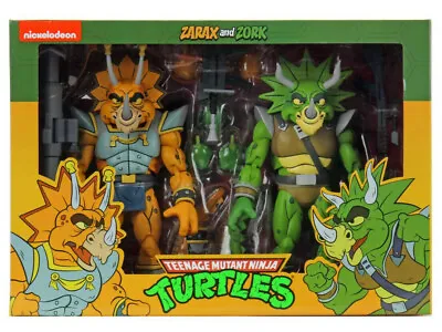 Buy Captain Zarax Zork Cartoon 2-Pack Teenage Mutant Ninja Turtles TMNT Figure NECA • 62.11£