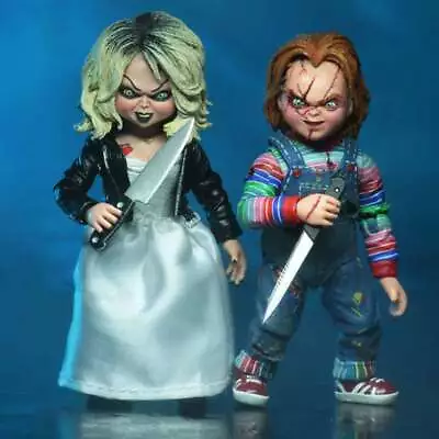 Buy NECA Ultimate Chucky & Tiffany Two-Person Set Models Handmade Children's Toy • 65.19£