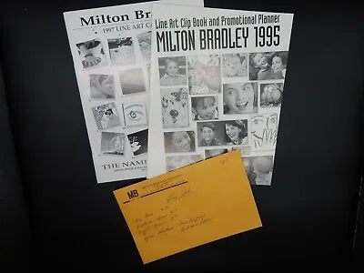 Buy 1990s MILTON BRADLEY Retailer Catalog Line Art Promotional Planner LOT Hasbro +! • 32.30£