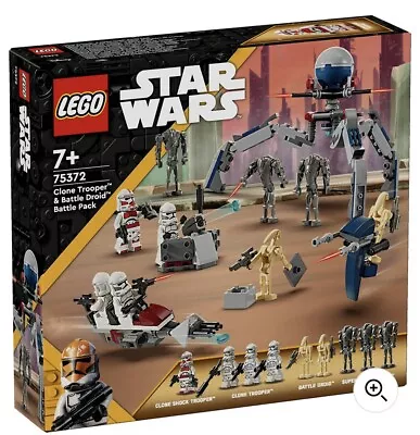 Buy Lego Star Wars Set 75372 Clones Vs Droids Battlepack. • 8.50£