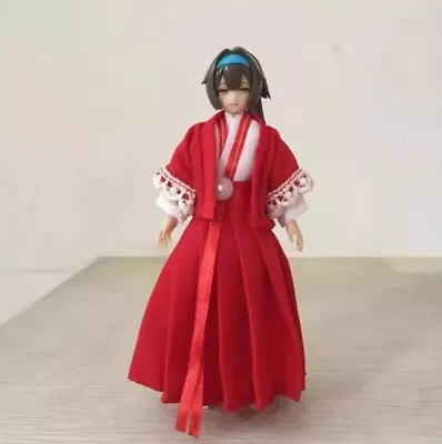 Buy (not Include Figure) 1/12 Scale Azone12 30MS Hanfu Red Dress Model 6'' Figma • 23.99£
