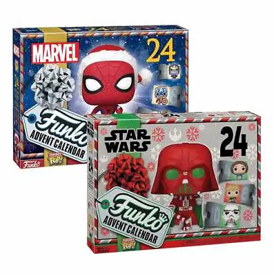 Buy Star Wars Holiday Countdown - Funko Pop! 24 Days Advent Calendar Xmas Gift UK • 28.95£