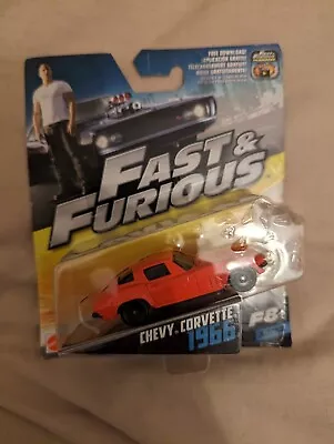 Buy Official Fast And Furious Chevy Corvette 1966 30/32 Diecast Kids/Adults Toy Car • 6.99£