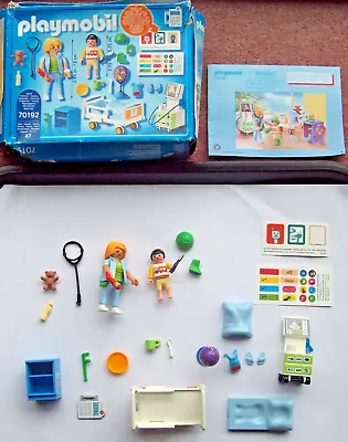 Buy Playmobil 70192 City Life ~ Children's Hospital Room + Figures & Accessories • 3.99£