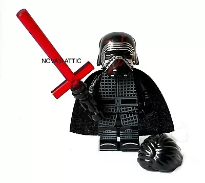 Buy Star Wars Kylo Ren Minifigure With Lightsaber And Spare Hair • 9.99£