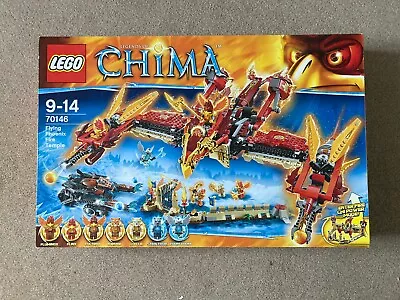 Buy LEGO LEGENDS OF CHIMA: Flying Phoenix Fire Temple (70146) SEALED BRAND NEW • 105£