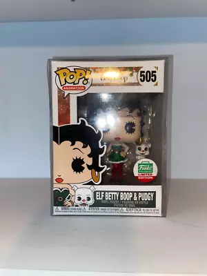 Buy Elf Betty Boop & Pudgy #505 Limited Edition Animation Funko Pop Vinyl Exclusive • 39£