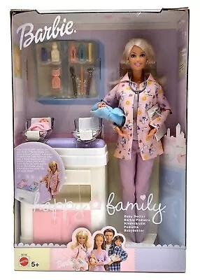 Buy 2002 Happy Family Baby Doctor Barbie Set / Pediatrician / Mattel 56726, NrfB • 171.52£