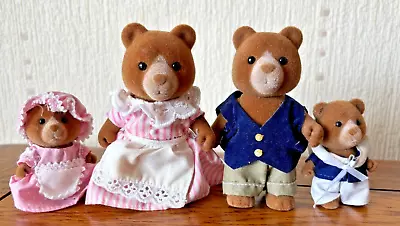 Buy Sylvanian Families | The Marmalade Bear Family | Vintage 1990s • 19.50£