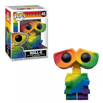 Buy Funko POP Disney Figure : Wall-E #45 Wall E [Rainbow] • 19.99£