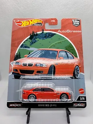 Buy Hot Wheels AutoStrasse, BMW M3 E46 Red 2/5 (NEW) • 12.50£