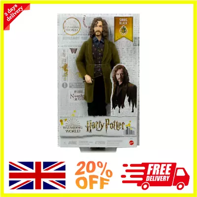Buy Harry Potter Posable Figure Doll & Signature Outfit Wand 10  Tall - Sirius Black • 25.90£