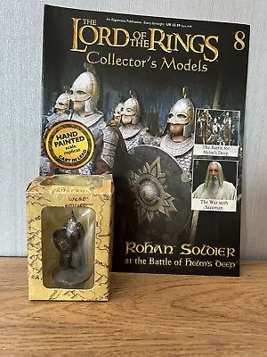 Buy LORD OF THE RINGS COLLECTOR'S MODELS EAGLEMOSS ISSUE 8 Rohan Soldier Figure • 7£