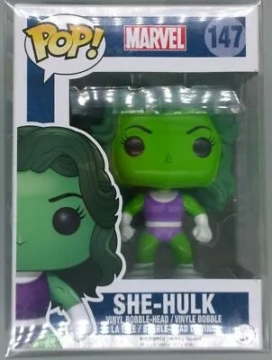 Buy Funko POP #147 She-Hulk - Marvel - - Includes POP Protector • 17.49£