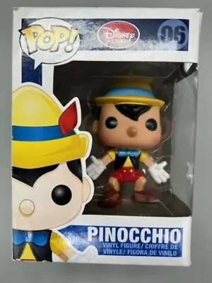 Buy Funko POP #06 Pinocchio - Disney - Damaged Box Rare & Vaulted With POP Protector • 89.99£