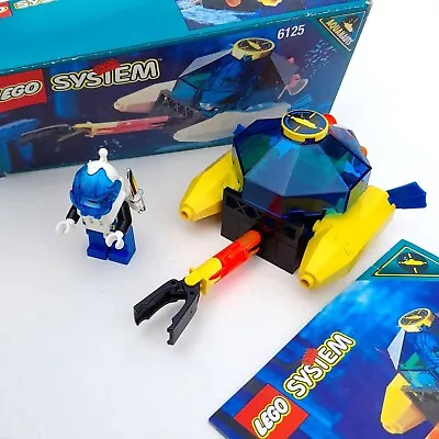 Buy LEGO Vintage Aquanauts 6125 Sea Sprint 9 1 100% Complete Instructions & Box • 13.95£