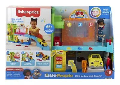 Buy Fisher Price Little People Light-Up Learning Garage • 44.83£