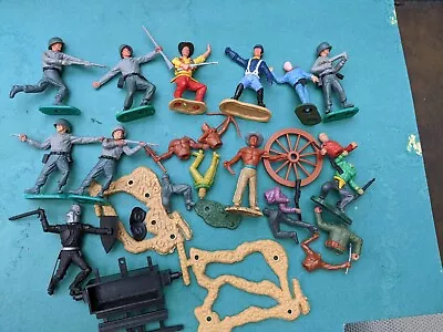 Buy Timpo Toy Soldiers Spares Including Sheriff Part And 7th Cavalry Trooper Job Lot • 21.60£