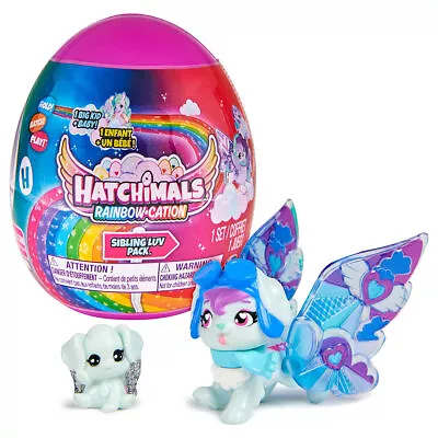 Buy Hatchimals Rainbow Cation Sibling Luv Pack Games Toys Dolls Collect All Assorted • 11.59£