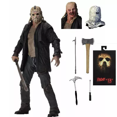 Buy NECA Friday The 13th Jason Voorhees 7 In Action Figure - 39720 • 24.99£
