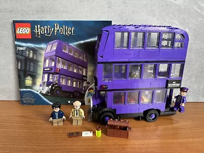 Buy LEGO Harry Potter: The Knight Bus (75957) 100% Complete With Instruction Manual • 25£