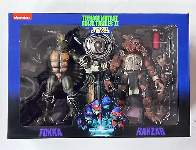 Buy Neca TMNT  Teenage Mutant Ninja Turtles Tokka & Rahzar (Secret Of The Ooze) MIB • 140£