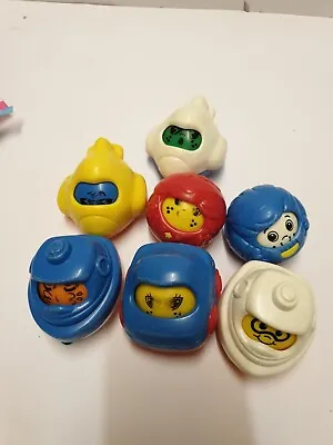 Buy 7 X Fisher-Price Toy Ball Vehicles Roll-Around - 1997 Vintage Bundle • 12.50£