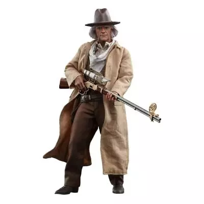 Buy Back To The Future III Movie Masterpiece Action Figure 1/6 Doc Brown 32 Cm • 233.95£