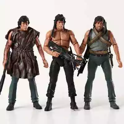 Buy John Rambo NECA Sylvester Stallone First Blood Survival Movie Movie Figure • 41.09£