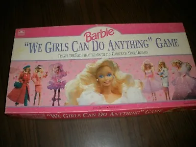 Buy Golden Barbie We Girls Can Do Anything Game 100% Complete 1991 • 15.61£