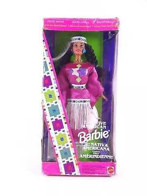 Buy Barbie Dolls Of The World Native American Collectible Doll NRFB Mattel Original Packaging (9342) • 72.02£