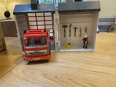 Buy Playmobil 5283 - City Action  Construction Truck, Carry Case And Workshop • 25£