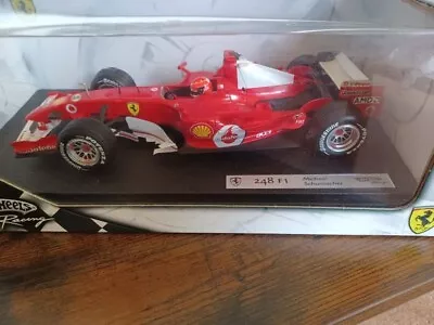 Buy Hot Wheels Racing 248 F1 Michael Schumacher Ferrari 1:18 New In Box • 69.99£