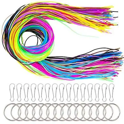 Buy 200 PCS Scoubidou Scooby Strings DIY Plastic Lacing Cord In 20 Colours • 13.99£