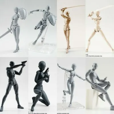 Buy Male/Female Action Figma Archetype Figure Body Toy For Painting Drawing Model • 22.79£