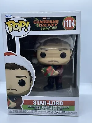 Buy Funko Pop Marvel - Guardians Of The Galaxy Holiday Special Star Lord #1104 Xmas • 14.99£