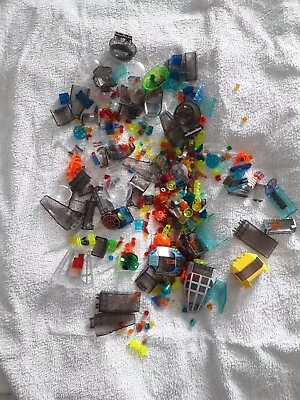 Buy LEGO Bulk Lot ASSORTED Spares TRANSPARENT Pieces Bricks Space Bundle 450g Clear • 5£