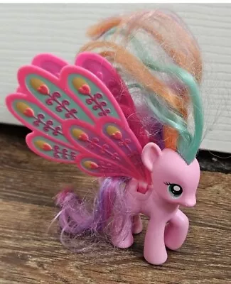 Buy My Little Pony G4 Ploomette Big Glimmer Wings Pony Pink Crown Heart Pegasus Rare • 20£
