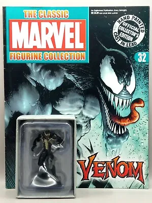 Buy Eaglemoss Classic Marvel Figurine Collection Venom Issue 32 With Magazine • 12£