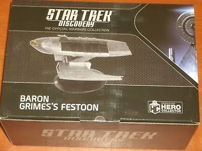 Buy Star Trek Discovery Starships: #16 Baron Grimes's Festoon Yacht Eaglemoss 2019 • 29.99£