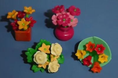 Buy Playmobil Flower Bouquet Vase Plant - House Victorian Dollhouse Mansion Florist • 2.49£