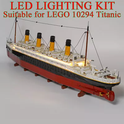 Buy DIY LED Light Kit For LEGO 10294 Titanic Decoration • 47.87£