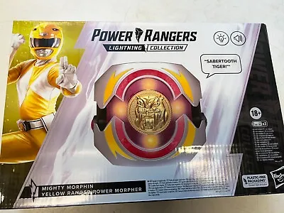 Buy Power Rangers Hasbro Lightning Collection Yellow Morpher Brand New Sealed  • 69.99£