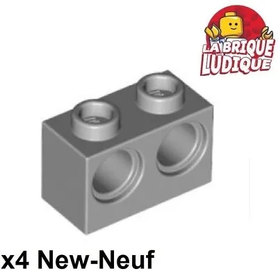 Buy LEGO Technic 4x Brick Brick 1x2 Holes 2 Hole Grey/Light Bluish Gray 32000 NEW • 1.20£