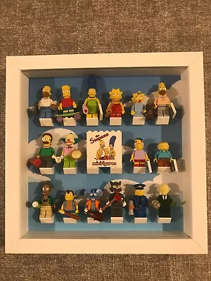 Buy Lego Simpsons Minifigures Series 1 Complete Set Plus Frame • 85£